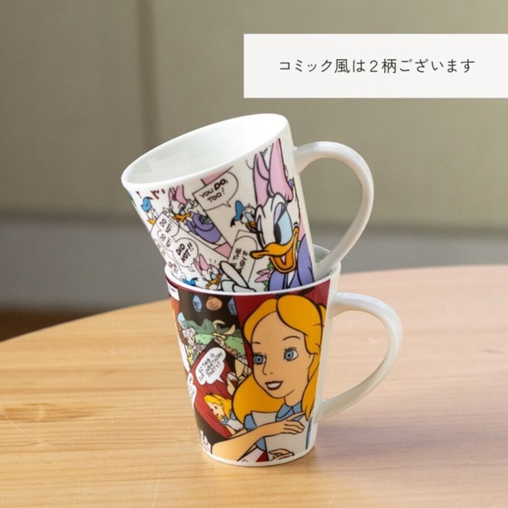 【Disney】日本製 迪士尼主角馬克杯 320ml 咖啡杯 陶瓷馬克杯 辦公室必備 日本進口-細節圖2