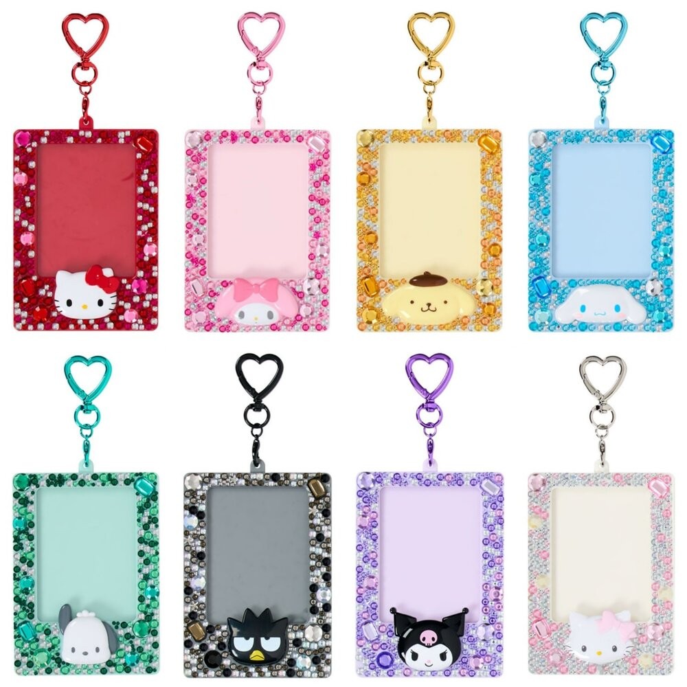 【SANRIO 三麗鷗】閃鑽ID卡套✨ 偶像應援小卡 拍立得 小卡收納套 悠遊卡套 日本進口-細節圖2