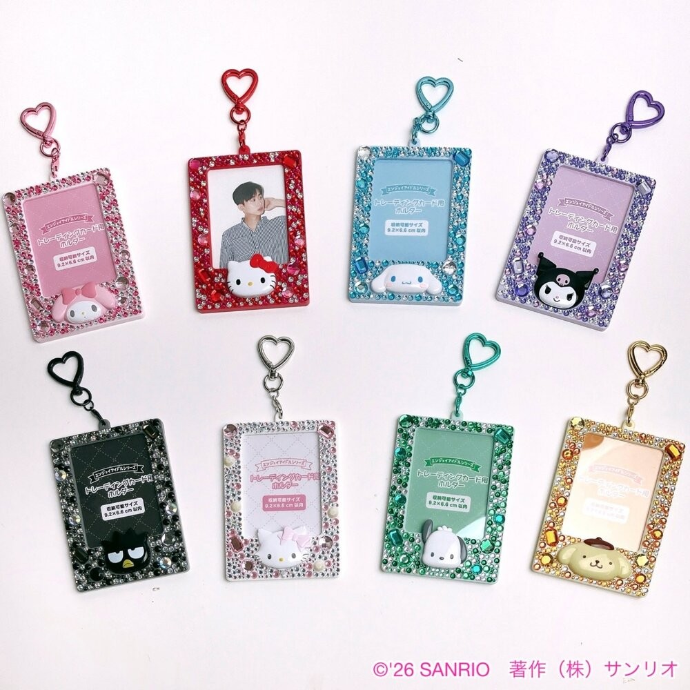 【SANRIO 三麗鷗】閃鑽ID卡套✨ 偶像應援小卡 拍立得 小卡收納套 悠遊卡套 日本進口-細節圖4