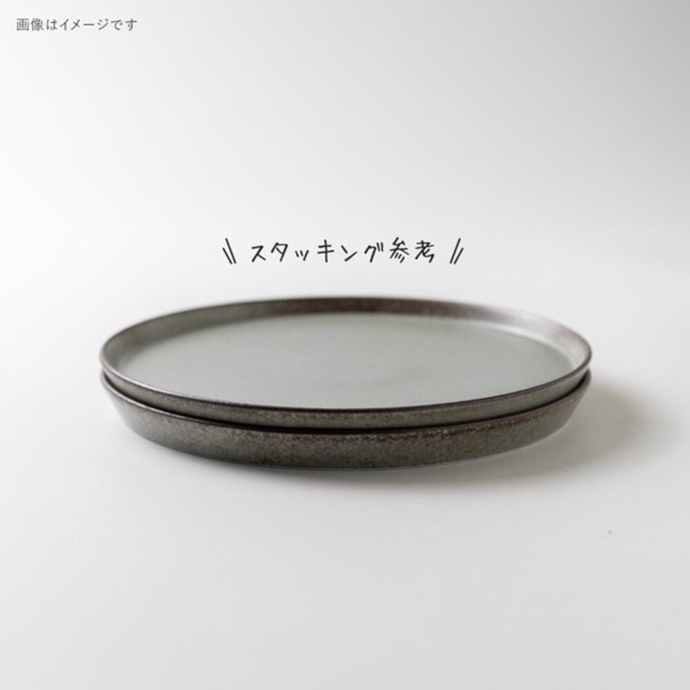 日本美濃燒 Bambi系列 餐盤  窯燒釉圓盤｜簡約設計 日系點心盤 平盤 早午餐盤 日本進口-細節圖6