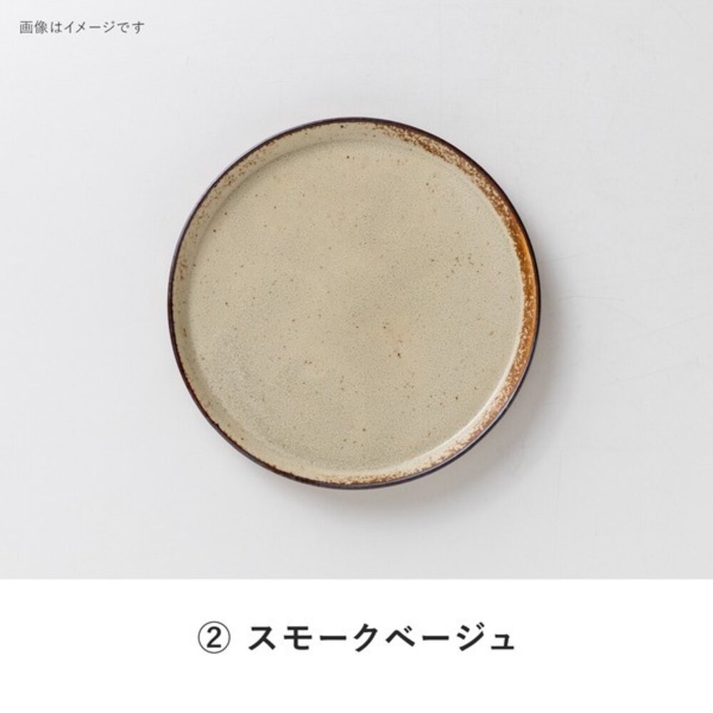 日本美濃燒 Bambi系列 餐盤  窯燒釉圓盤｜簡約設計 日系點心盤 平盤 早午餐盤 日本進口-規格圖11
