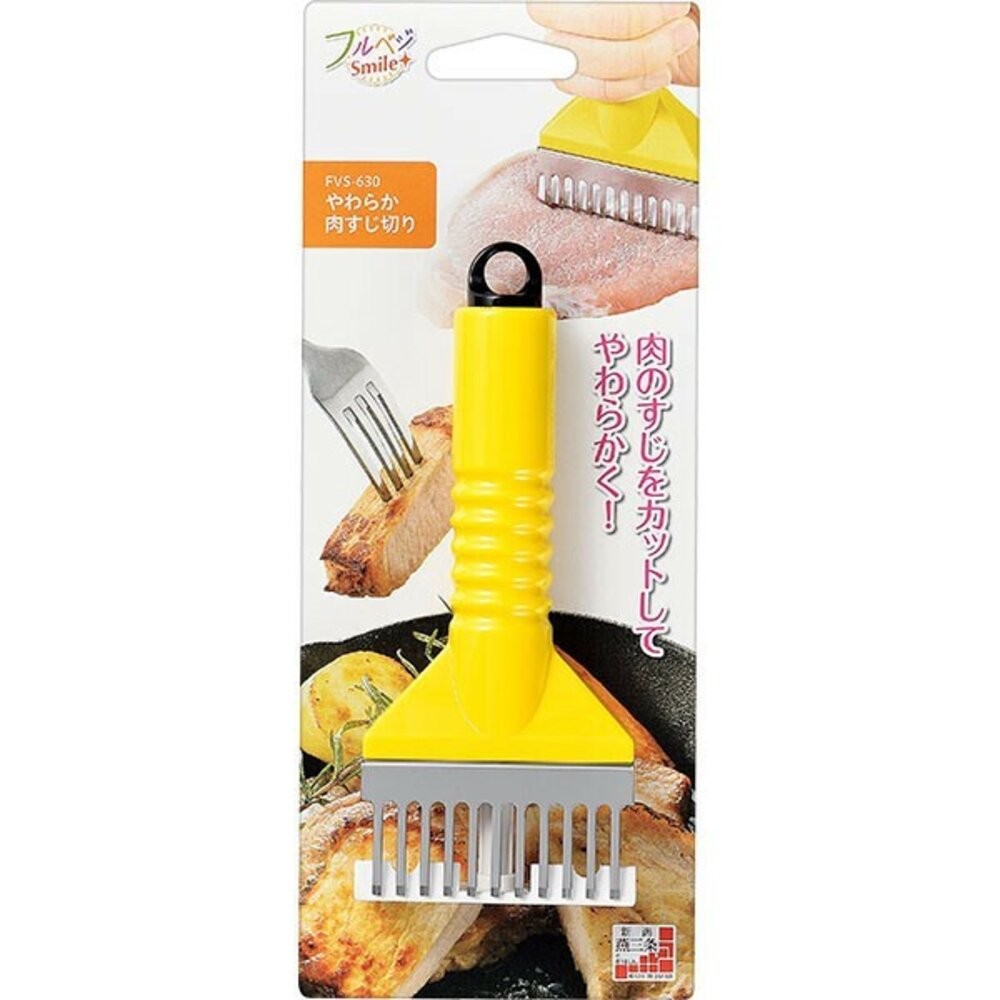日本製下村工業 肉品斷筋器 鬆肉神器 肉品斷筋｜鎚肉器 鬆肉 專業斷筋 牛排斷筋器 切斷肉筋 廚房小物 日本進口-細節圖8