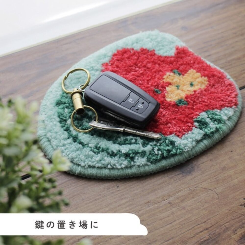 日本 nook可愛造型迷你置物墊 4款造型可選｜飾品 鑰匙 滑鼠靠墊 質感杯墊 拍照道具 小墊子 桌墊 日本進口-細節圖4