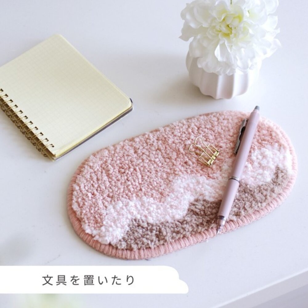 日本 nook可愛造型迷你置物墊 4款造型可選｜飾品 鑰匙 滑鼠靠墊 質感杯墊 拍照道具 小墊子 桌墊 日本進口-細節圖7