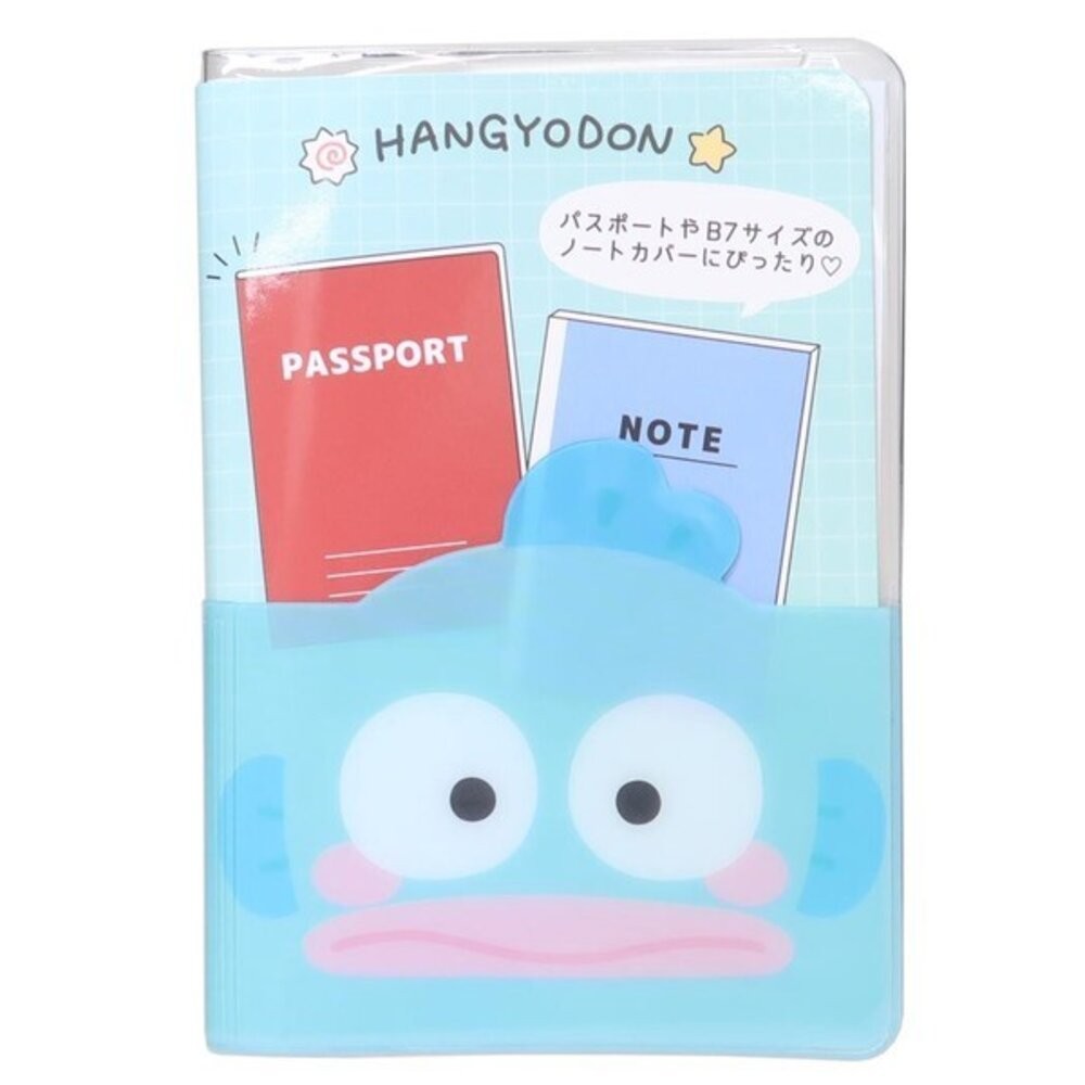 日本 Sanrio 三麗鷗 護照套 B7筆記本套｜可愛角色8款 小卡卡套 貼紙收納 發票收納夾 護照夾 日本進口-規格圖7