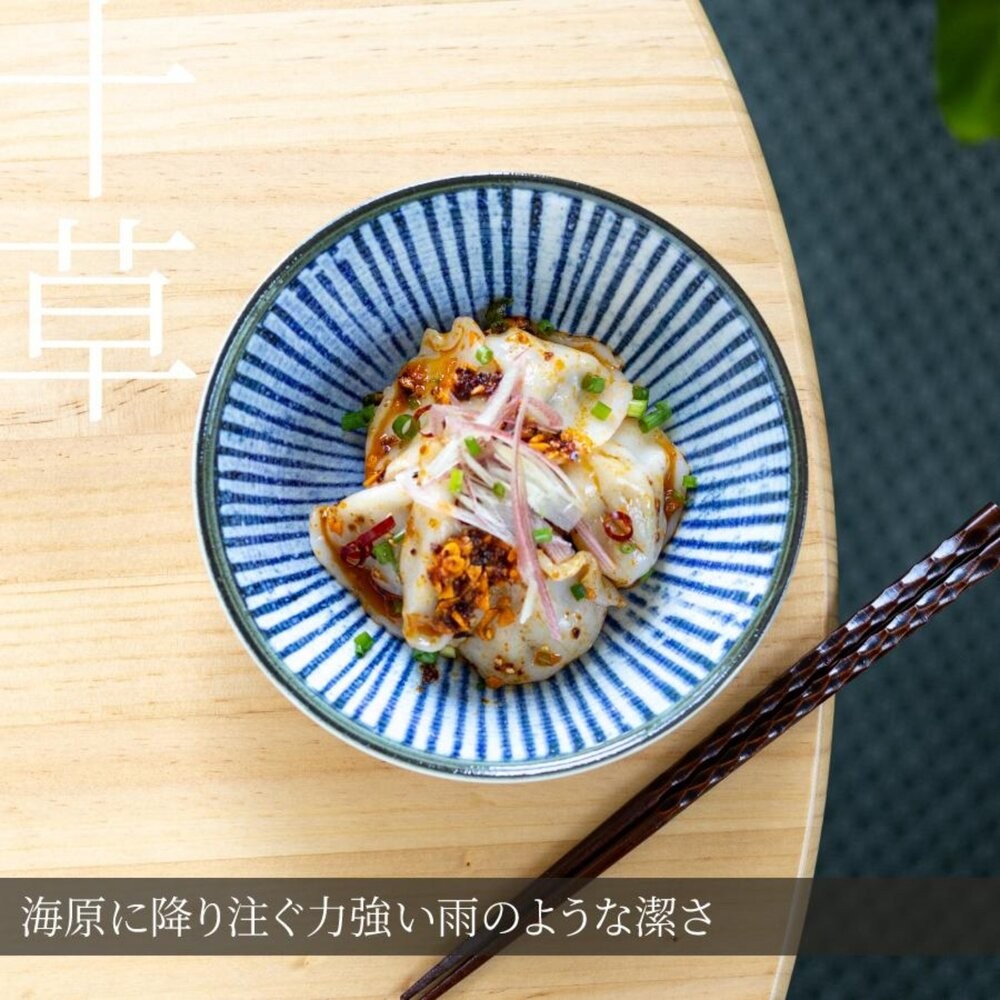 日本製 美濃燒 海鳴藍繪手繪紋 17cm餐碗 餐盤｜陶瓷碗 陶瓷盤 淺碗 日本進口-細節圖4