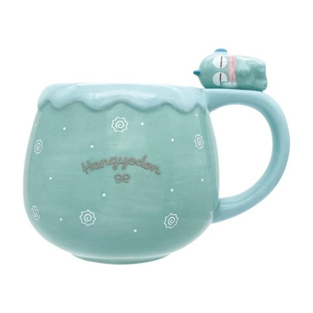 SANRIO 三麗鷗 臥睡公仔馬克杯 340ml｜療癒杯緣子 馬克杯 咖啡杯 水杯 日本進口-規格圖7