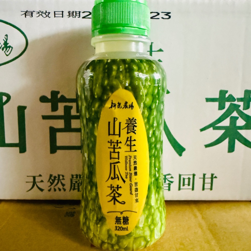 新光農場 無糖山苦瓜茶 養生 320ml/罐 24罐/箱 山苦瓜 天然嚴選-細節圖4