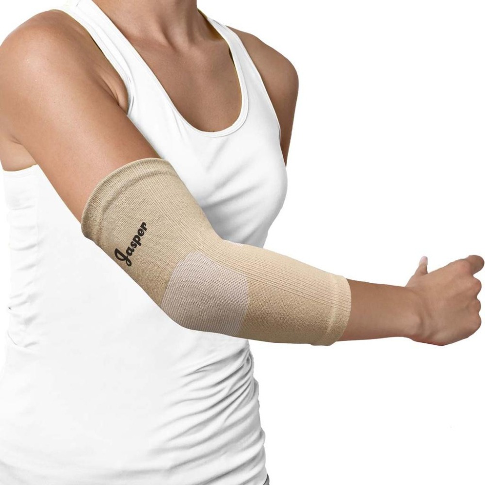 護肘 護肘套 吸濕排汗 (膚色、黑色、水藍色) 護手肘 快速吸汗 運動護肘 護肘護具 網球護肘 C1003-細節圖2