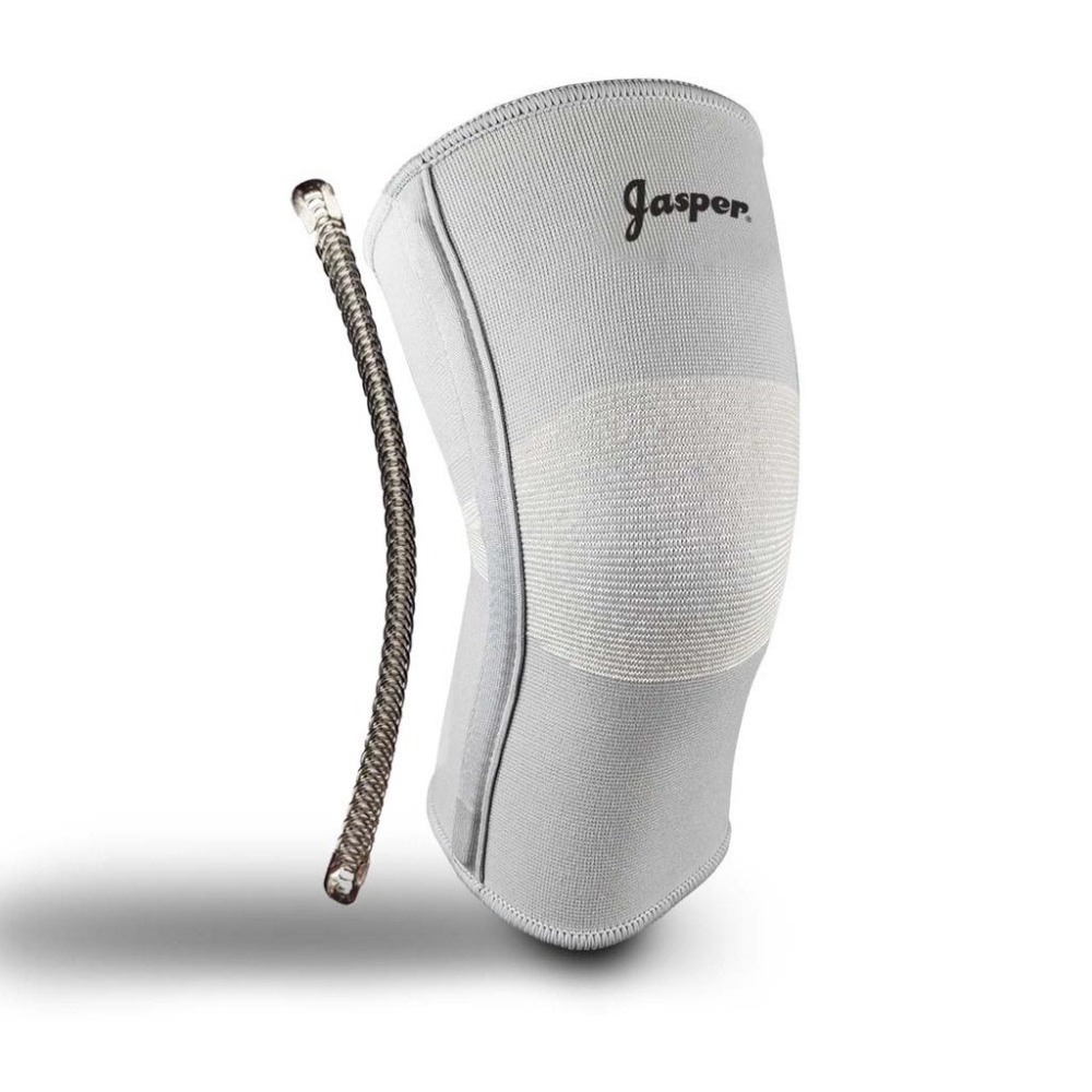 【Jasper大來護具】護膝 護膝套 運動護具 (灰色）籃球護膝 護膝蓋 遠紅外線紗護膝 工作護膝 SB005J-細節圖2