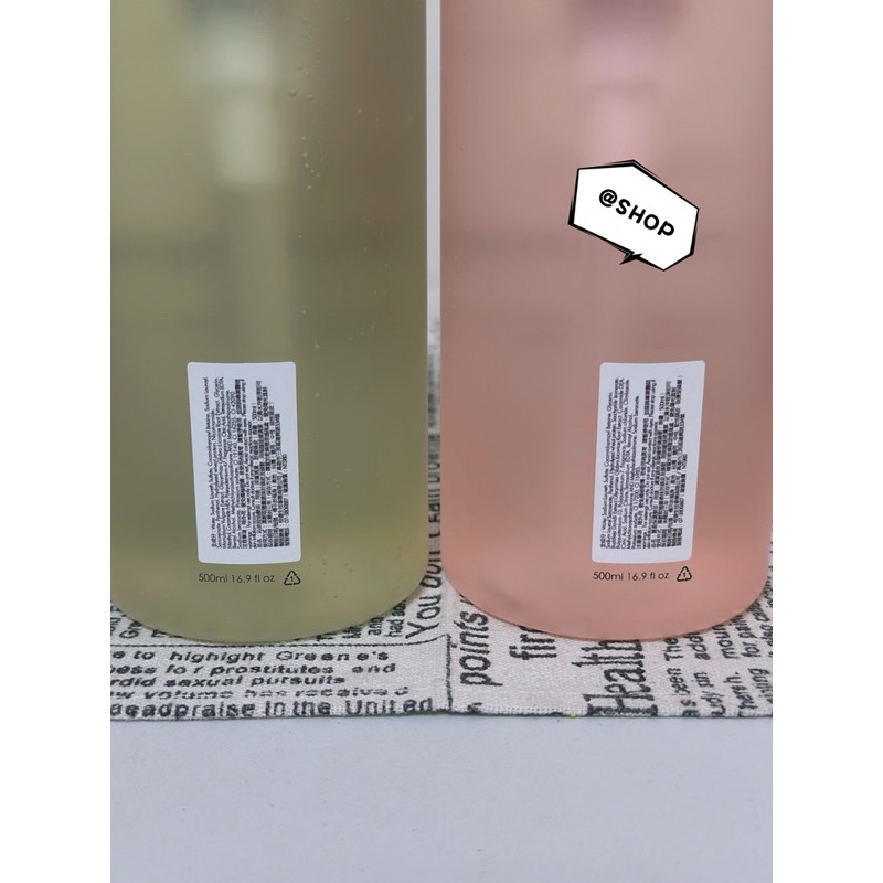 『現貨代購』🔅 ANKHNU 赫娜 豐盈保濕髮浴 /沁涼控油髮浴500ml(公司貨）沙龍專用-細節圖2