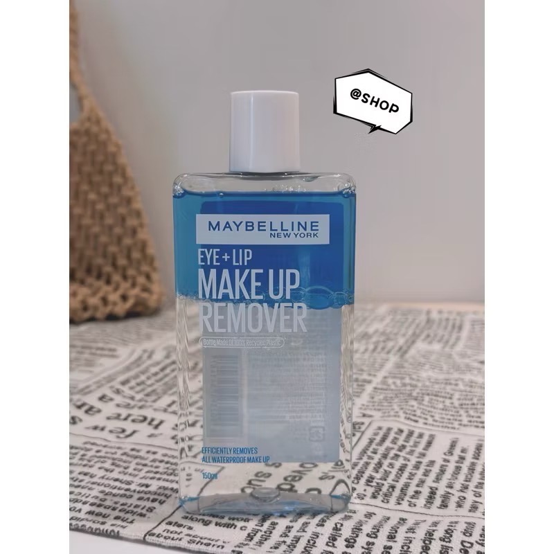 『現貨代購』🔆全新升級版 MAYBELLINE 媚比琳 高效潔淨輕柔卸妝水/輕柔眼唇卸妝液 150ml /40ml-規格圖4