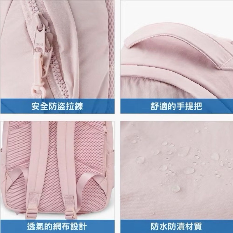 全新現貨 美國Bagsmart 輕量電腦雙肩背包 13.3吋 防盜背包 防水電腦包 學生背包 電腦包 媽媽包 育兒包-細節圖4