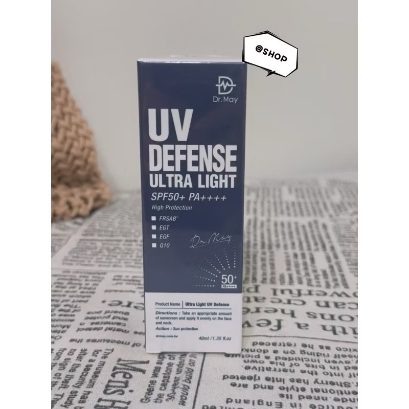 『現貨』🔆Dr. May 美博士 專業隔離清爽防曬乳/專業潤色清爽防曬乳 SPF50+ PA++++(40ml)-規格圖4