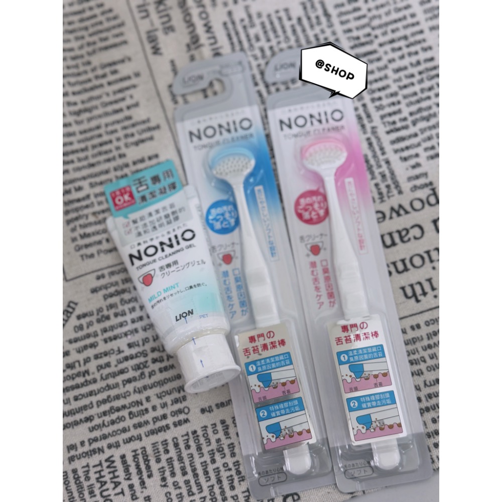 『現貨代購』🔆獅王 LION NONIO 終結口氣 舌苔清潔棒 / 舌苔清潔凝膠 45g-細節圖2