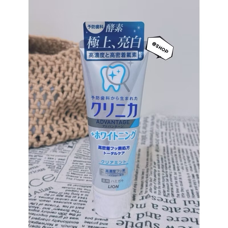 『現貨代購』🔆日本製 獅王Lion固齒佳酵素亮白牙膏百花薄荷 柑橘薄荷 泫橘薄荷 晶亮薄荷 固齒佳酵素極致亮白牙膏pr-規格圖4