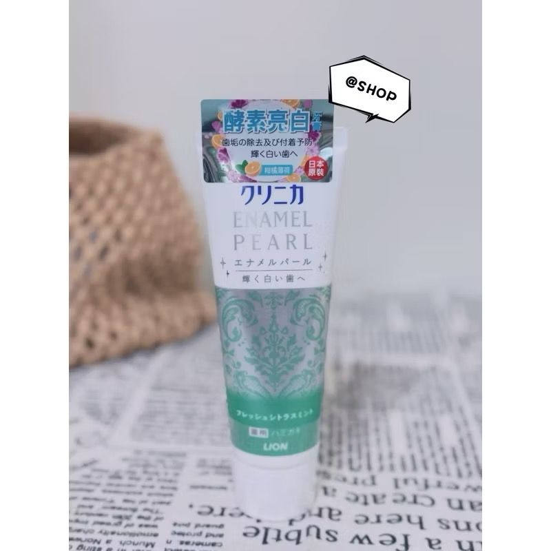 『現貨代購』🔆日本製 獅王Lion固齒佳酵素亮白牙膏百花薄荷 柑橘薄荷 泫橘薄荷 晶亮薄荷 固齒佳酵素極致亮白牙膏pr-規格圖4