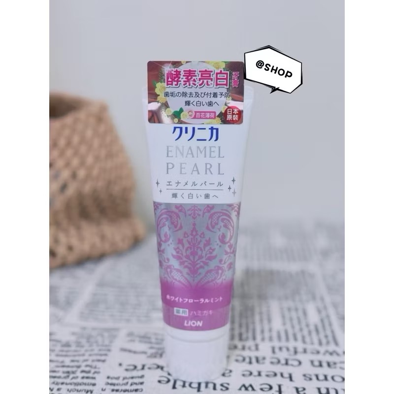 『現貨代購』🔆日本製 獅王Lion固齒佳酵素亮白牙膏百花薄荷 柑橘薄荷 泫橘薄荷 晶亮薄荷 固齒佳酵素極致亮白牙膏pr-規格圖4