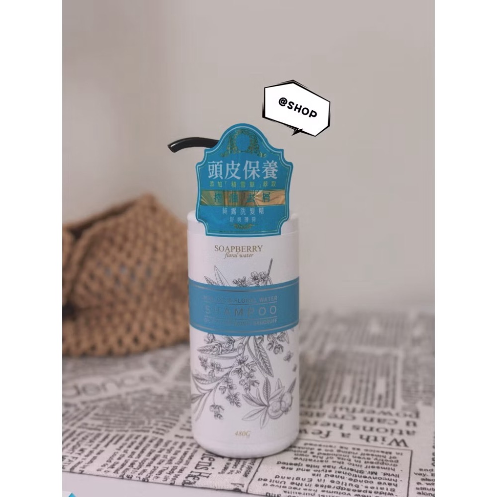 舒爽薄荷控油去屑純露洗髮精480g