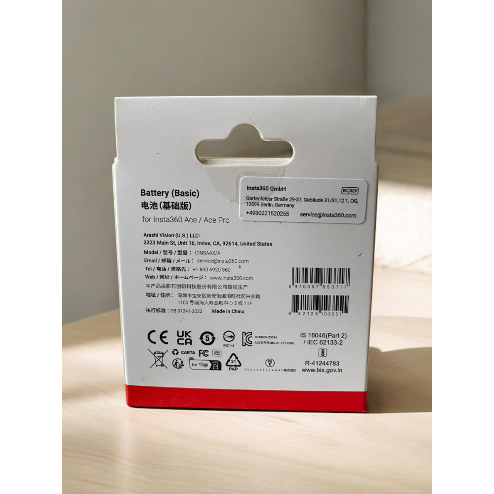 Insta360 Ace / Ace Pro 原廠電池（Basic 基礎版）-細節圖2