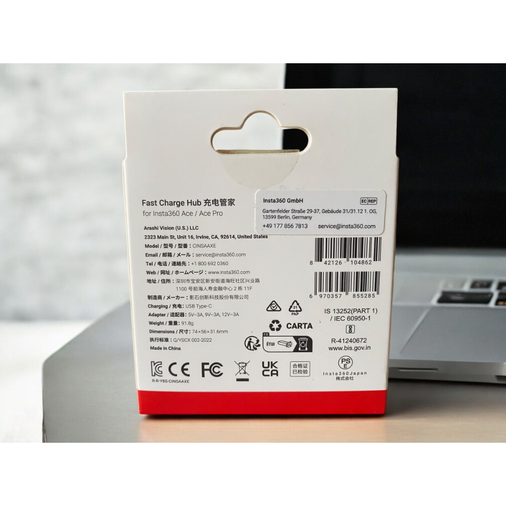 Insta360 Ace / Ace Pro 專用三槽快充座 充電管家-細節圖2