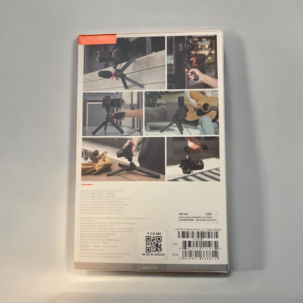 PGYTECH 螳螂三腳架 2.0黑色 305g 最大承重2公斤-細節圖2