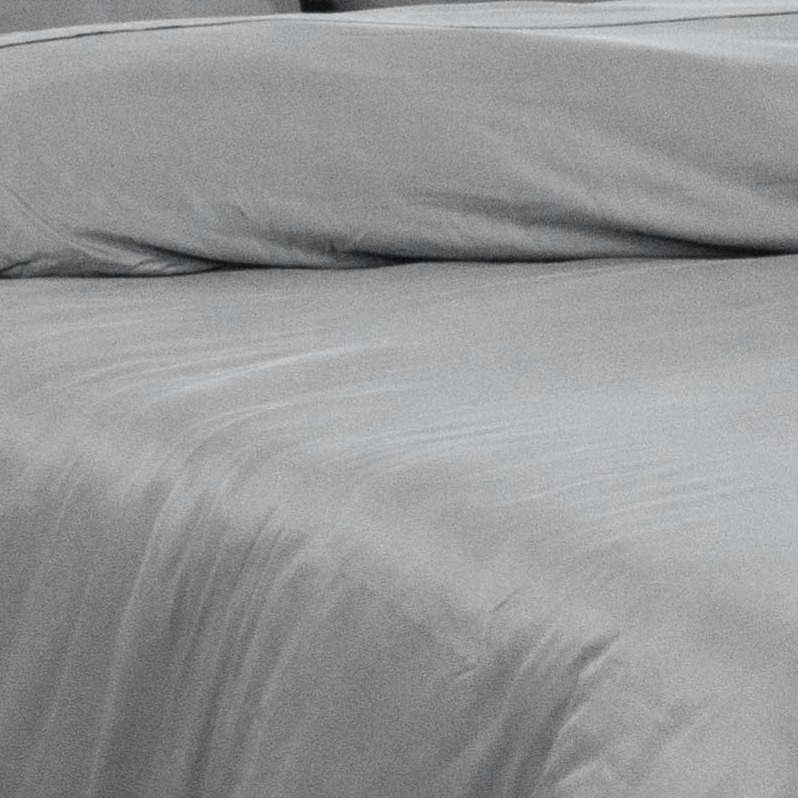 【帕瑪PAMA】 50%萊賽爾纖維床包組/兩用被床包組-清靜灰-細節圖3