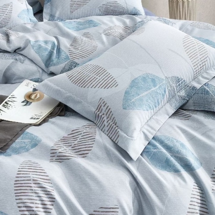 【帕瑪PAMA】曼葉50%萊賽爾纖維床包組/兩用被床包組-細節圖2