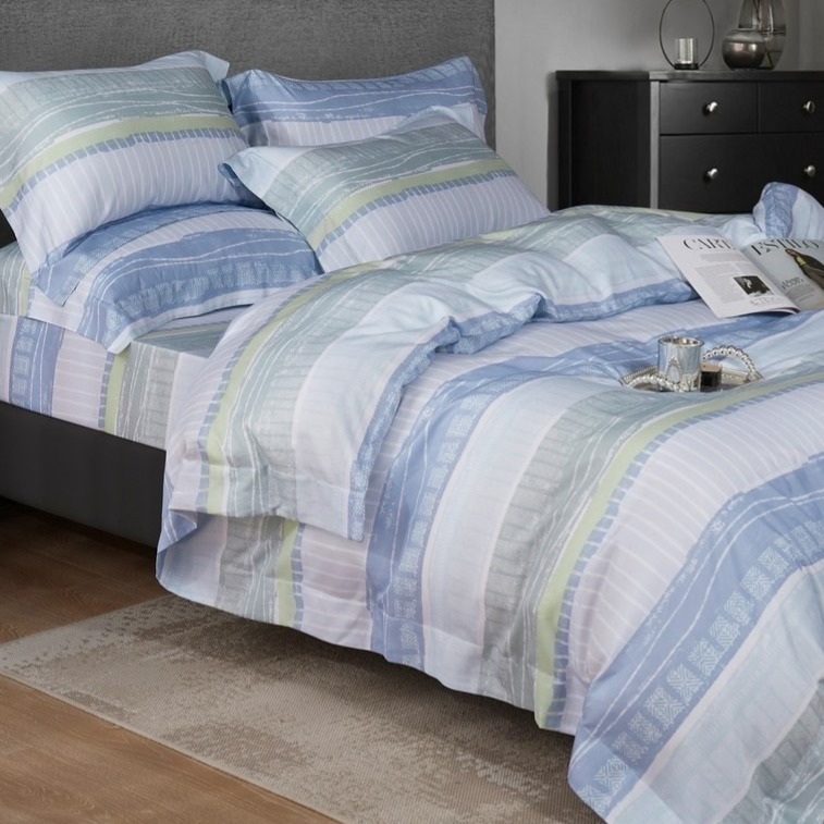 【帕瑪PAMA】平衡木 50%萊賽爾纖維床包組/兩用被床包組-細節圖2