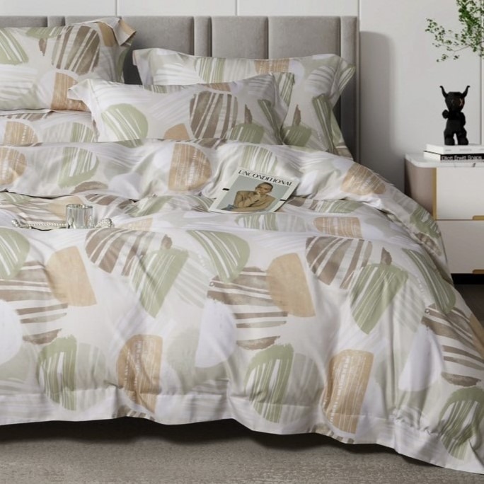 【帕瑪PAMA】瓦勒莉 50%萊賽爾纖維床包組/兩用被床包組-細節圖2