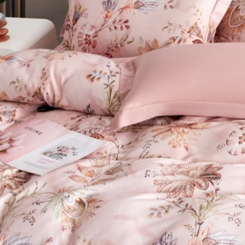 【帕瑪PAMA】玉台春 60支 100%萊賽爾纖維床包組#兩用被床包組#帕瑪寢飾生活館-細節圖2