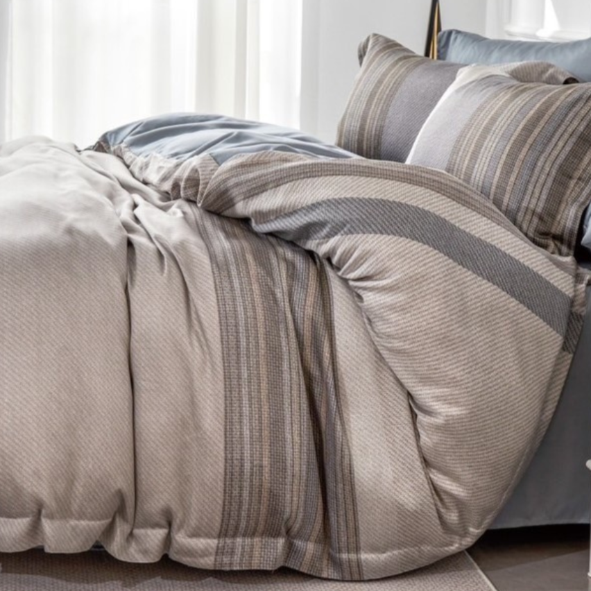 【帕瑪PAMA】雅居 60支 100%萊賽爾纖維床包組#兩用被床包組#帕瑪寢飾生活館-細節圖2