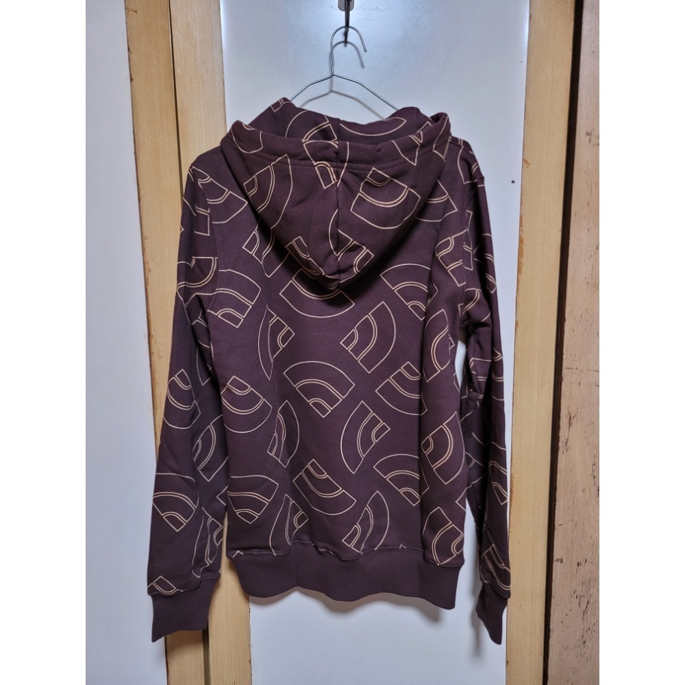 北臉 North face 帽T 男 s號 咖啡色-細節圖4