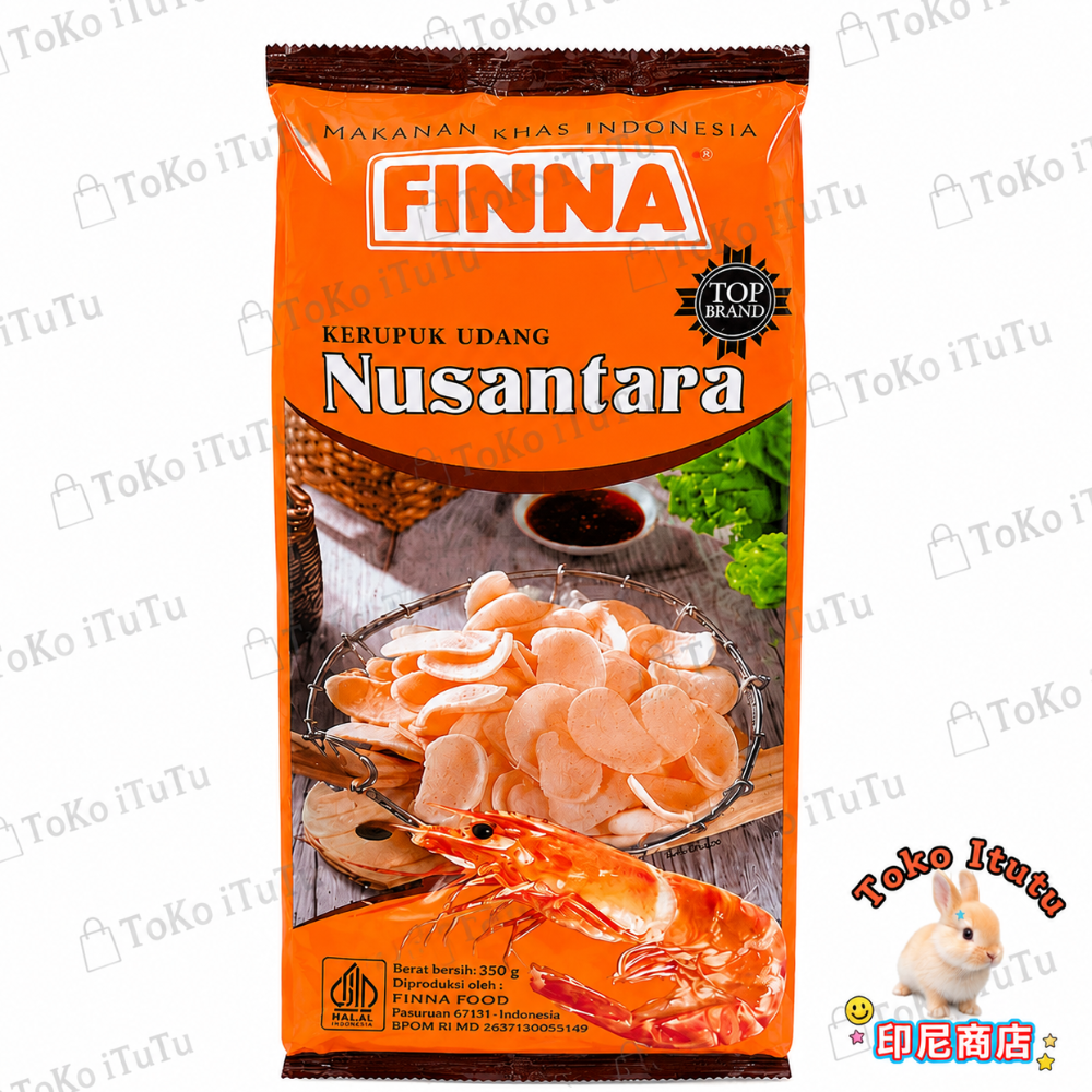 FINNA Nusantara 印尼蝦餅 350g-規格圖1