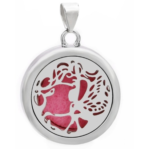 (22mm吊墜/項鍊) 磁扣簍空香薰吊墬 精雕簍空擴香 不鏽鋼吊墬 香薰精油吊飾 香薰盒 薰香盒 項鍊🔱菁忻皂作🎶-規格圖5