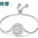 (23mm鈦鋼手鍊)磁扣 鈦鋼簍空香薰手鍊 精雕簍空擴香 鈦鋼手鍊 薰香手鐲 香薰精油手飾 香薰盒  情人節🔱菁忻皂作🎶-規格圖2