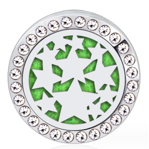 (20mm領扣/口罩扣) 簍空香薰磁扣 精雕簍空擴香 領扣 香薰精油飾品 香薰盒🔱菁忻皂作🎶-規格圖1