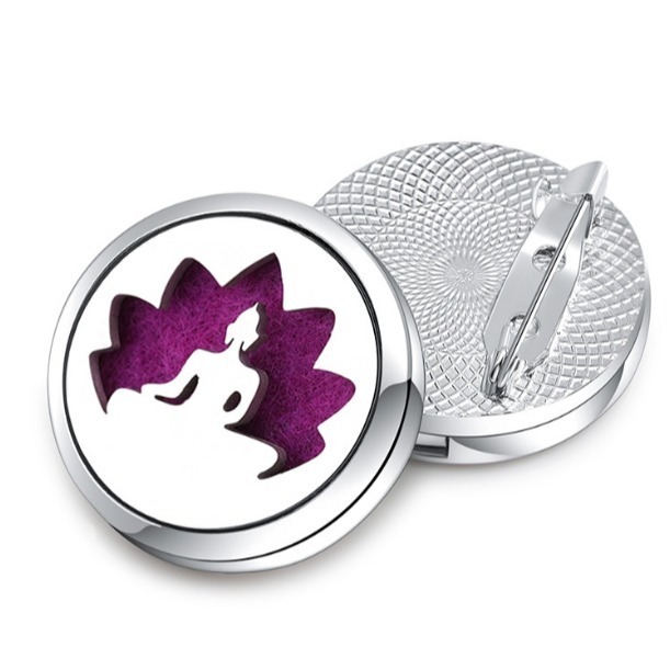 (27mm 別針) 磁扣簍空香薰別針 精雕簍空擴香 合金擴香別針墬 香薰精油吊飾 香水吊飾 香薰盒 薰香盒🔱菁忻皂作-規格圖2