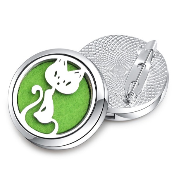 (27mm 別針) 磁扣簍空香薰別針 精雕簍空擴香 合金擴香別針墬 香薰精油吊飾 香水吊飾 香薰盒 薰香盒🔱菁忻皂作-規格圖2