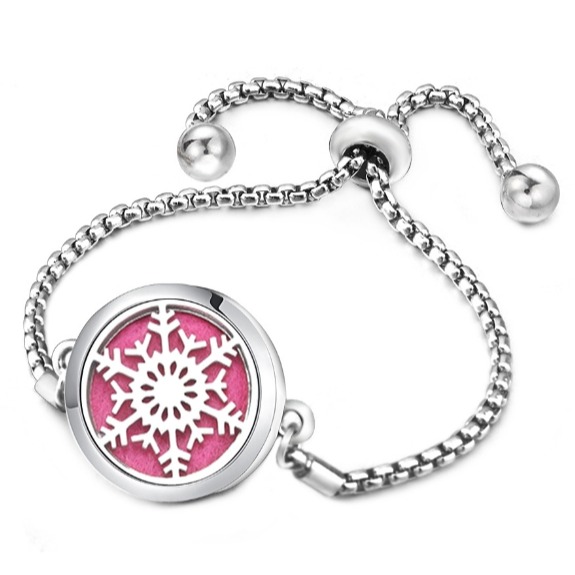 (23mm鈦鋼手鍊)轉蓋款 鈦鋼簍空香薰手鍊 精雕簍空擴香 鈦鋼手鍊 薰香手鐲 香薰精油手飾 香薰盒 情人節🔱菁忻皂作-規格圖1