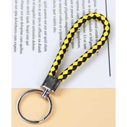 (香薰配件) 皮編鑰匙圈 搭配香薰精油吊飾 手提吊飾🔱菁忻皂作🎶-規格圖2