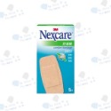 ❰復生藥局❱🌟現貨 3M Nexcare 舒適繃 含藥型 5片裝 20片裝 30片裝 透氣孔 彈性不織布 紗布墊-規格圖1