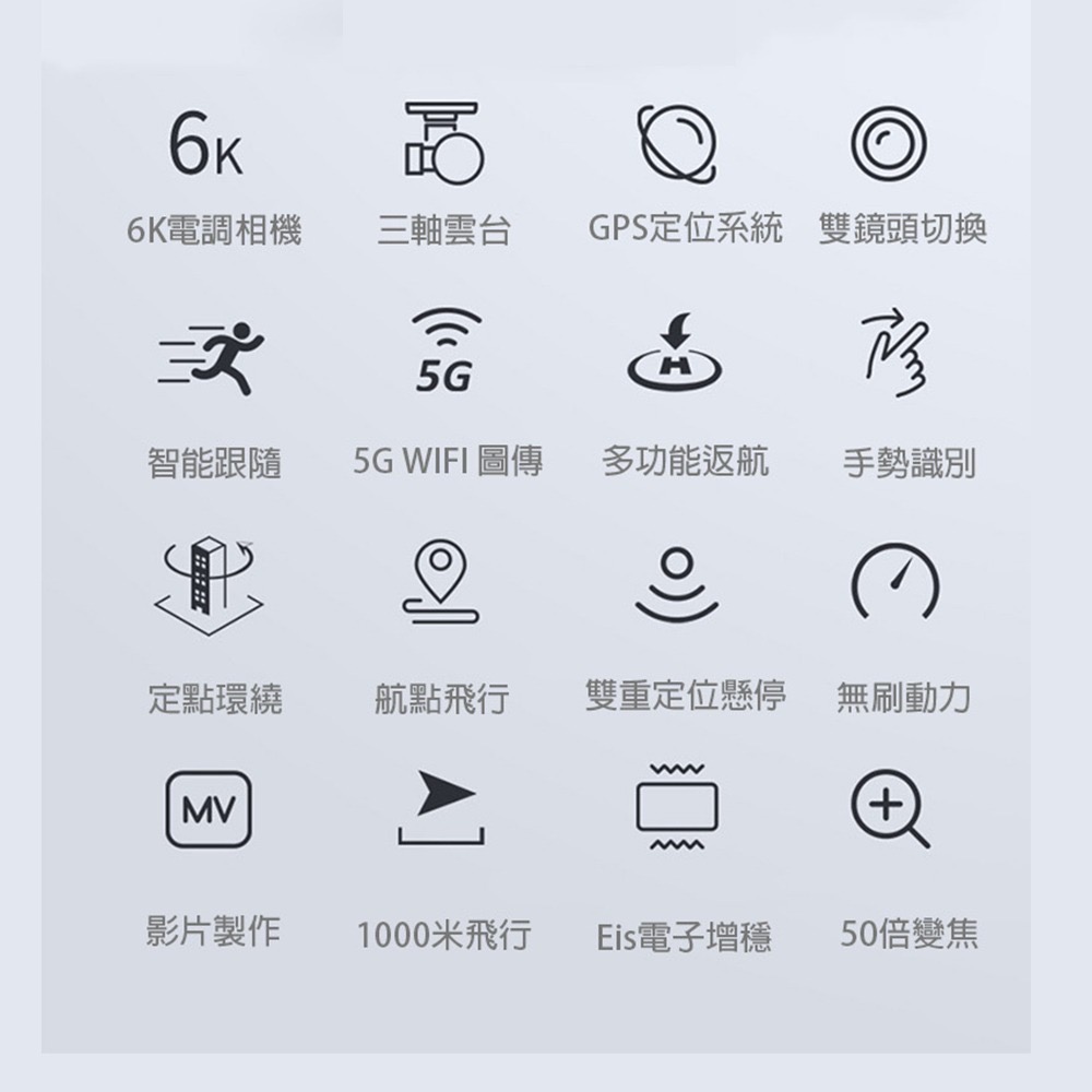 Cherry F20 PRO空拍機  (三軸雲台避障GPS)-細節圖5