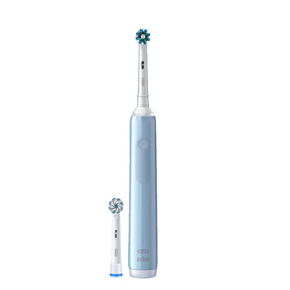 德國百靈Oral-B-PRO4 3D電動牙刷-貝加爾湖藍-細節圖2