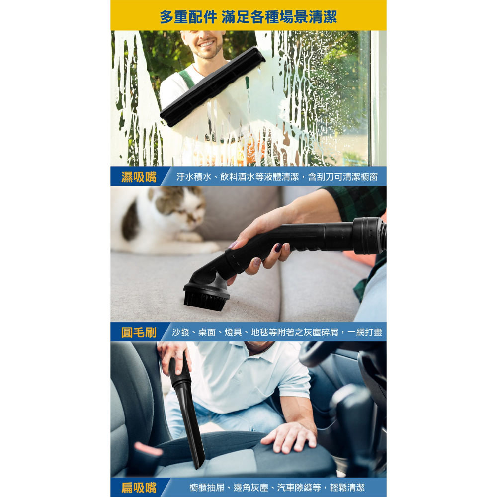 A+power 40L 專業乾溼吸塵器 AVC-10.0-細節圖4