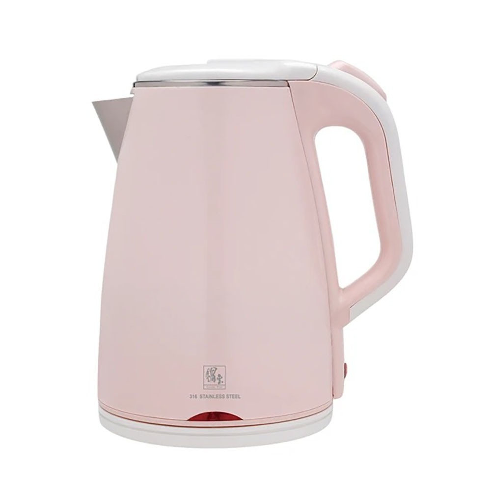 鍋寶 316保溫雙層不銹鋼1.8L快煮壺 KT-90183P(粉)-細節圖2