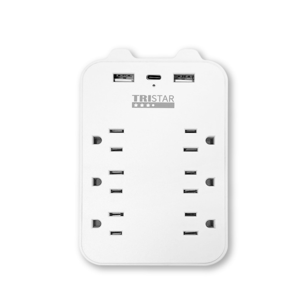 TRISTAR 三星牌六孔旅行快速電源轉換器 TS-USB165-細節圖2