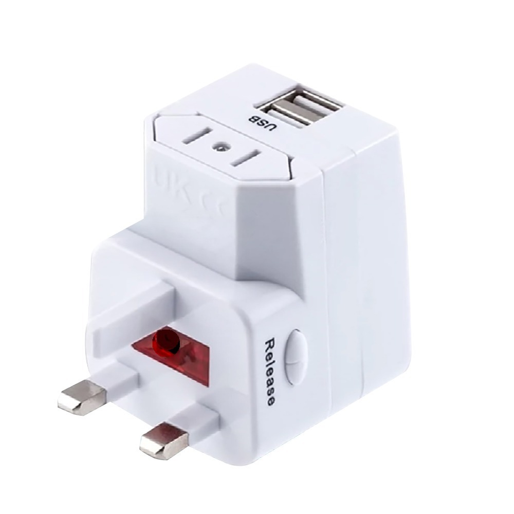 TRISTAR 三星牌雙USB萬國充電器轉換插頭3.1A TS-USB171-細節圖2