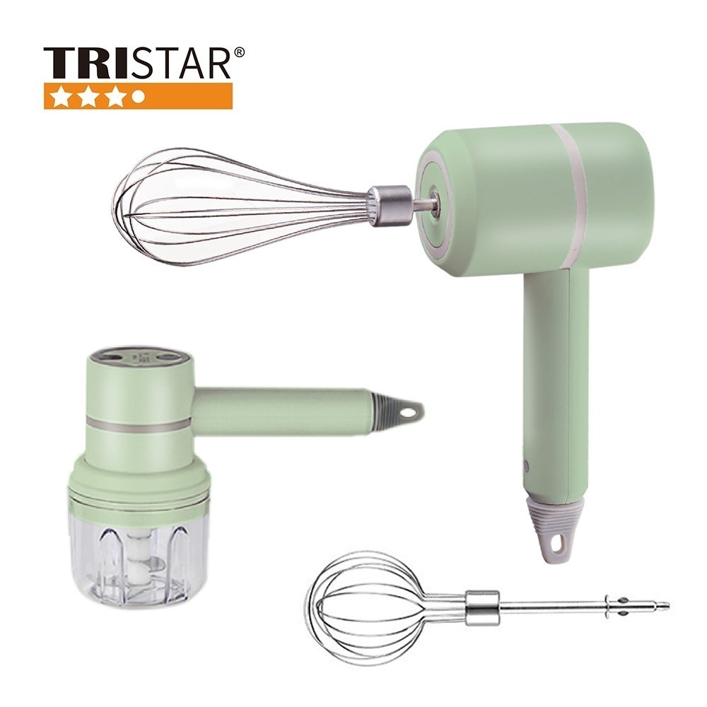 TRISTAR 二合一無線調理攪拌機 TS-AP001(粉紅/粉綠/白)-規格圖5