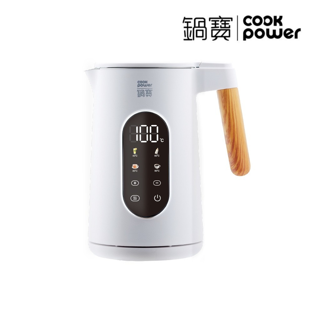 【鍋寶】智能溫控快煮壺1.8L KTP-8180(白色)-細節圖3